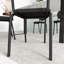 4 tabourets de bar, chaises de salle à manger en similicuir avec surface imperméable et pieds en métal, faciles à assembler, convenant à la cuisine, à la salle à manger et au salon