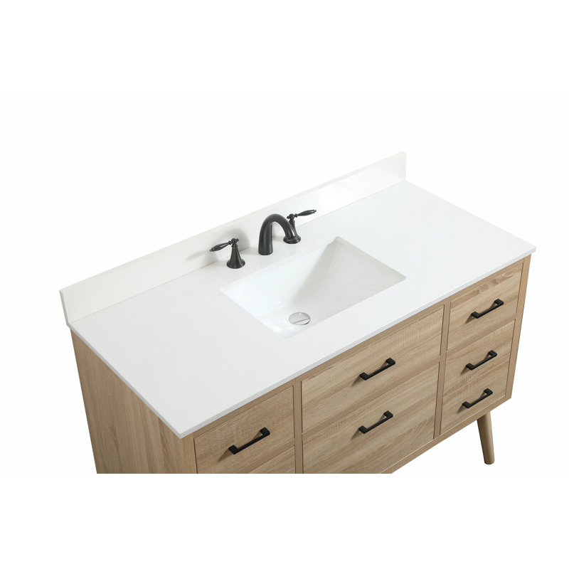 Steinfeldt 48' Single Bathroom Vanity Set, Bois de manguier