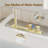 Doux Waterfall Deck-Mount Bathtub Filler Faucet with Diverter and Handheld Shower-110220850