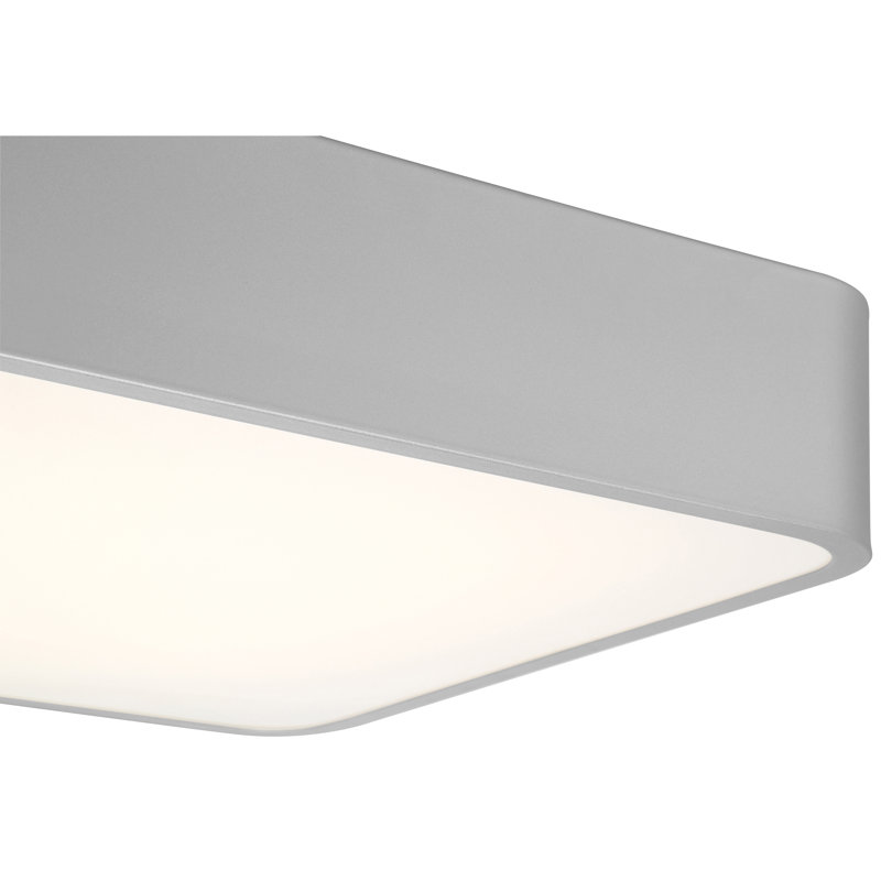 Humerah Acrylic Flush Mount, Satin, 3000K