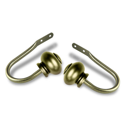 Fiske Steel Curtain Holdback