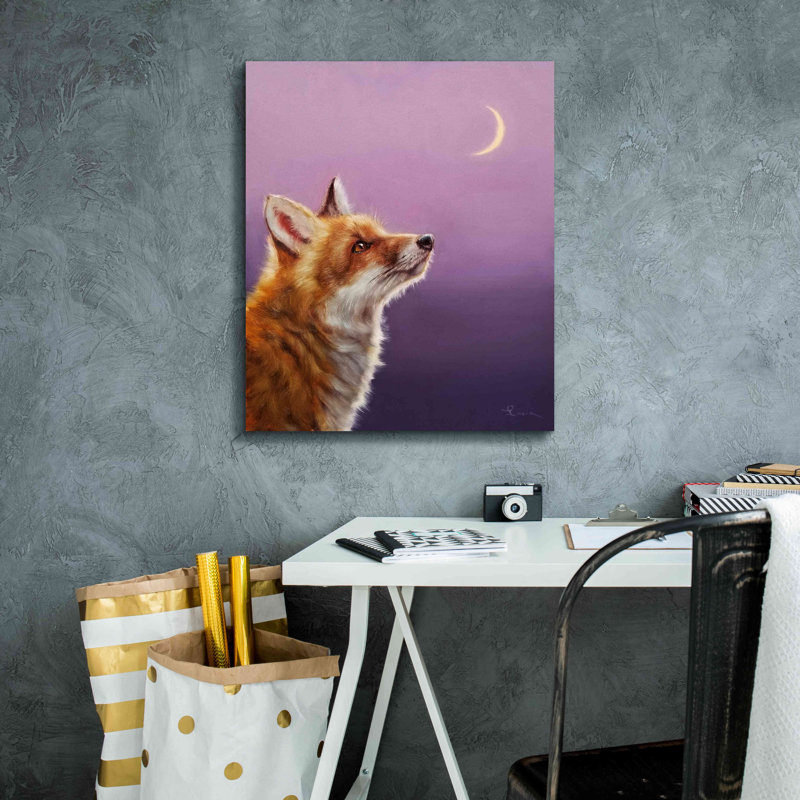 «Talking To The Moon» par Lucia Heffernan, H 24 po x l 20 po x P 0,75 po