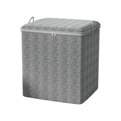  210L Storage Bins with Lids & Reinforced Handles, Extra Large Closet Organizers and Storage, Clothes Storage Basket Containers for Clothing, Sweater, Comforter, Bedding
