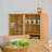 Brown Solid + Manufactured Wood Display Cases