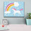 «Happy Unicorn» par Melissa Averinos, art mural sur toile-1475306451