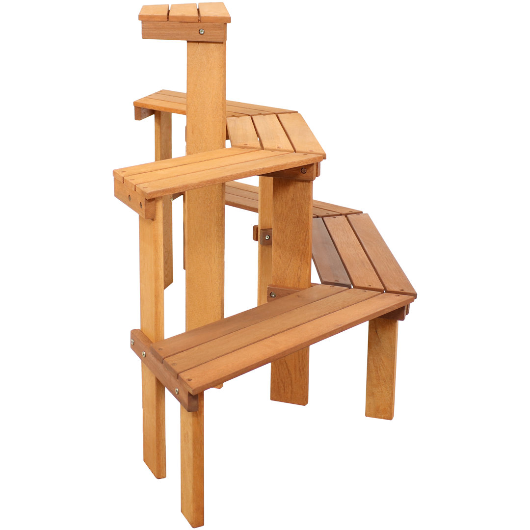 Wood Plant Stand Arlmont & Co. image 1