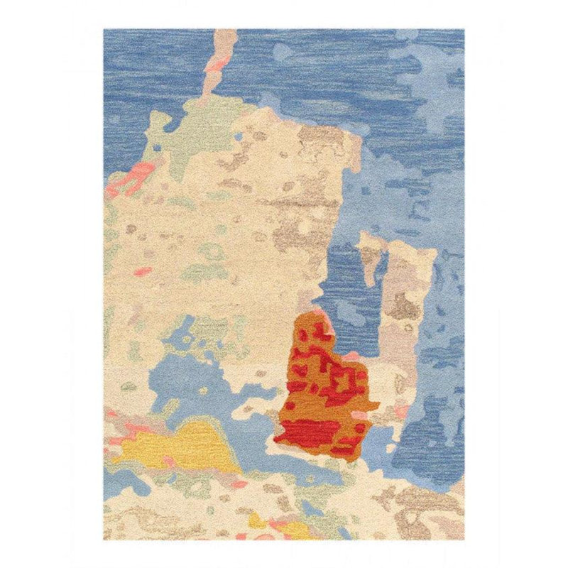 Abstract Area Rug in Multicolor