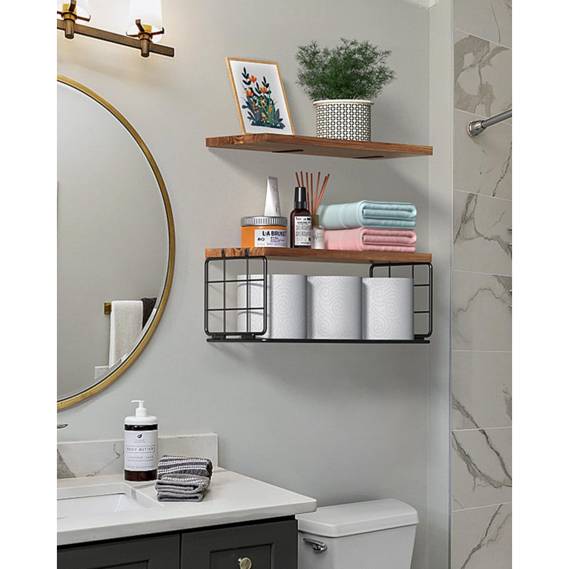Tablettes murales de salle de bain Kula