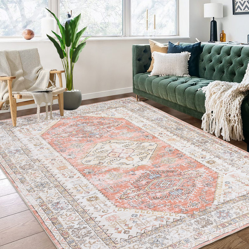 Tapis Crifasi avec envers antidérapant, Rectangle 5 pi x 7 pi