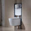 Système de transport de réservoir de toilette à double chasse encastré 0,8 GPF / 1,60 GPF, siège non inclus