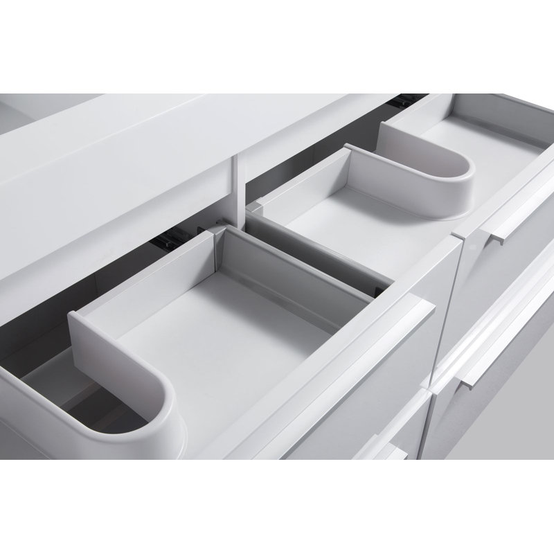 Ensemble de meuble-lavabo double 57 po Sofia