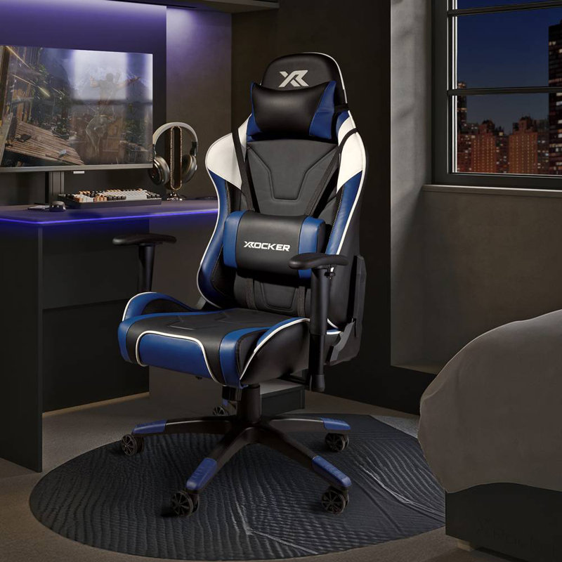 X Rocker Agility Esports Gaming Chair, Blue