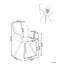 MARCELLUS 50cm H Upholstered Armchair in White