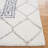 Aalam Hand Tufted Wool/Cotton Geometric Rug in Ivory/Black-862581988