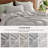 Bedsure 100% Washed Cotton Duvet Cover Set-125469684-125469689