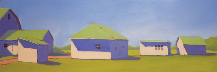 " Sunny Outlook " by Carol Young, 18" H x 26" W x 1.5" D