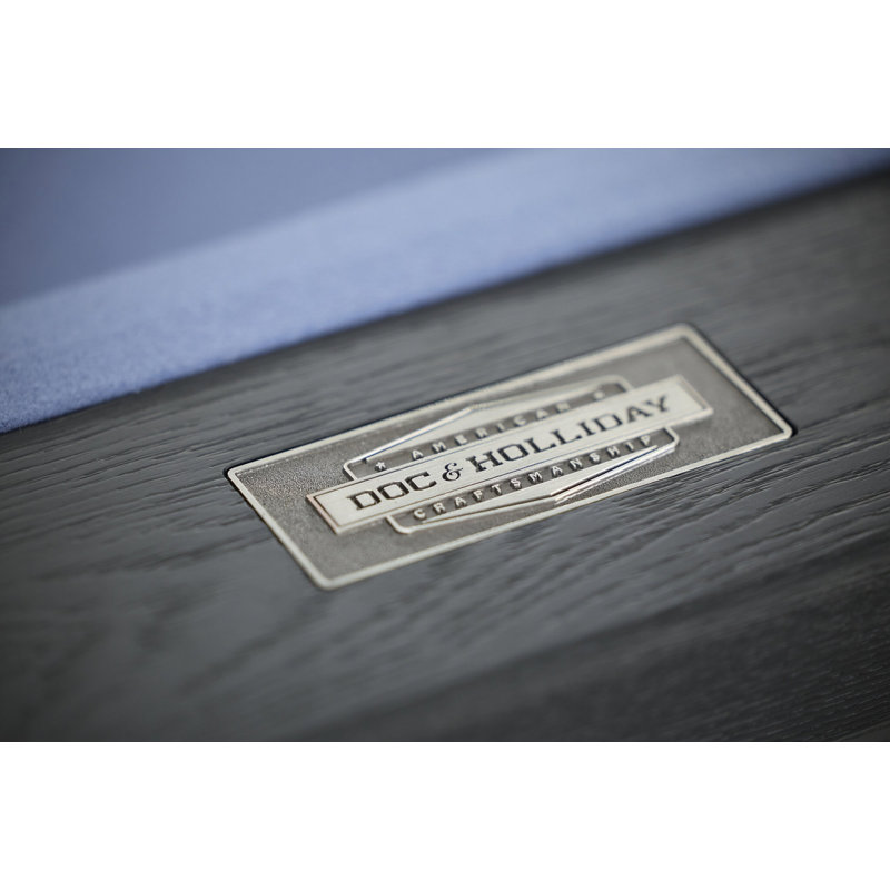 Kaci 8' Slate Pool Table In Black Ash