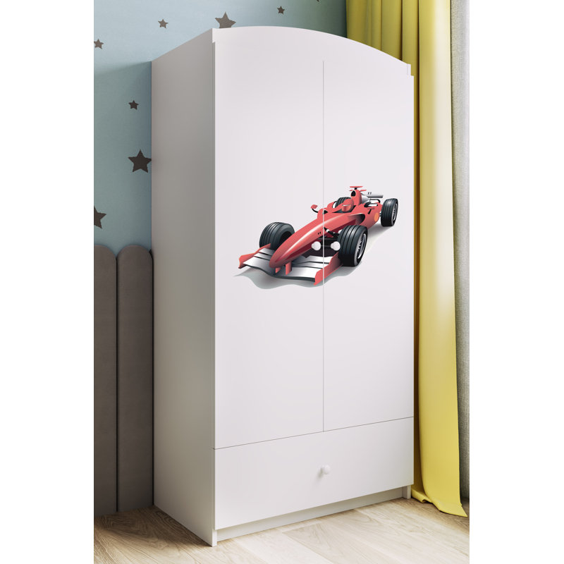 Cicero 2 Door Wardrobe, White