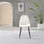 Faux Leather Modern Dining Chairs with Metal Tapered Legs & Diamond Stitching-1395398076-1381174252