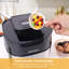 1.6 Qt Ice Cream Maker With  Lcd Screen & Timer, Yogurt Frozen Machine With Scoop, Stainless Steel