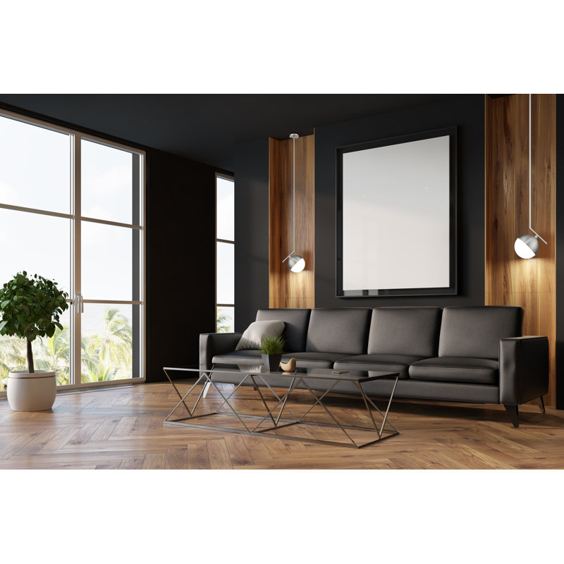 Luminaire suspendu 1 lumière 8,5 pouces Virgie, Nickel brossé