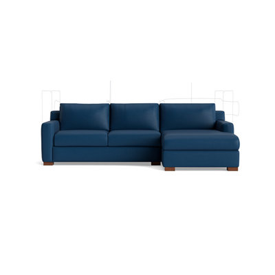 Couch Potato Leather Sectional