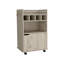 Chariot-bar Phoenix avec 2 tablettes ouvertes, 4 casiers et une armoire-1485264004