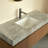 48" Modern Italian-Style Wall Mounted Oak Texture Bathroom Vanity  With Sintered Stone Countertop-Pre-assembled-1119858154