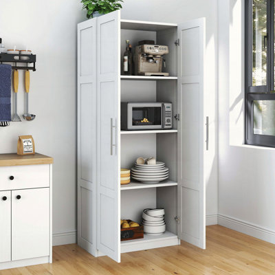 Bacilio Accent Cabinet, Storage Cabinet With 2 Door, Kitchen Cabinet