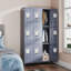 Metal 3 - Tier 90cm Gym Locker with Handle-1794997409