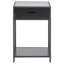 Imel 42cm W Manufactured Wood Bedside Table