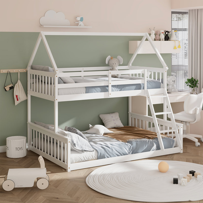 Pottsboro Kids Twin Over Full Bunk Bed