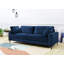Etta 214.1Cm Velvet Square Arms Sofa-982565715