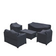 7 - Person Outdoor Seating Group with Cushions