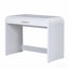 Table de coiffeuse 39 "avec miroir et miroir à écran tactile éclairé, coiffeuse avec tiroir pour chambre à coucher, blanc-1404331703