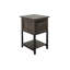 1 tiroir, 1 tablette, table de chevet
