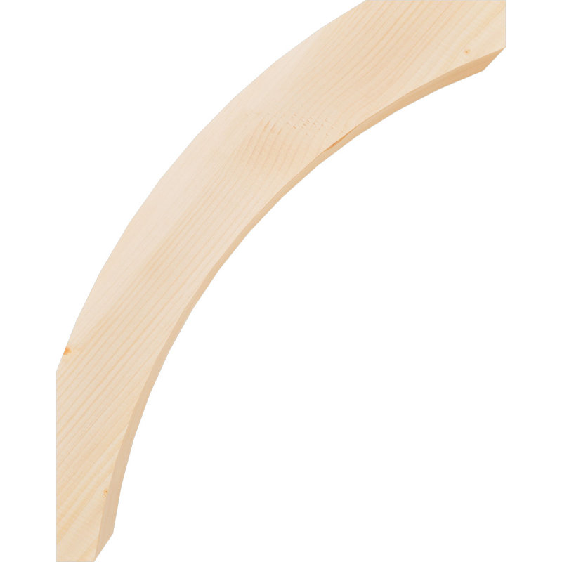 Genouillère Thorton, Sapin Douglas de 3 1/2 po (lisse), 24 po X P 30 po H