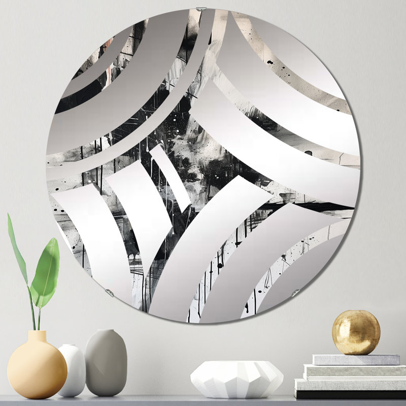 Miroir décoratif Bernerd, 23,6 po x 23,6 po