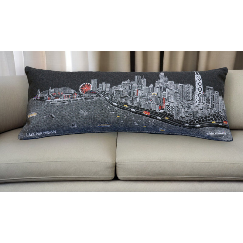 Coussin Chicago, Noir