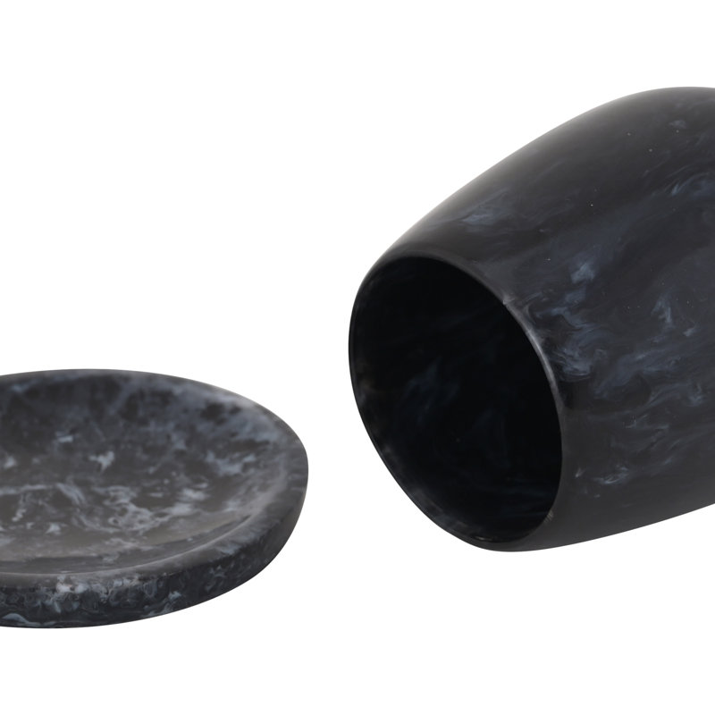 Coupe de kiddouch en résine, Black