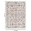 Tapis multicolore 9 pi 2 po X 12 6 po, teinture, pour la maison, conception classique, velours doux, 100%,