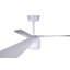 Peregrine 56" Indoor/Outdoor Ceiling Fan with Light and Remote, Modern LED Outdoor Ceiling Fan, Damp Rated, Energy Efficient DC Motor-1250380416