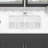 32" Undermount Double Bowl Ceramic Kitchen Sink - White Rectangular Deep Basin For Stylish Practical Arrangement