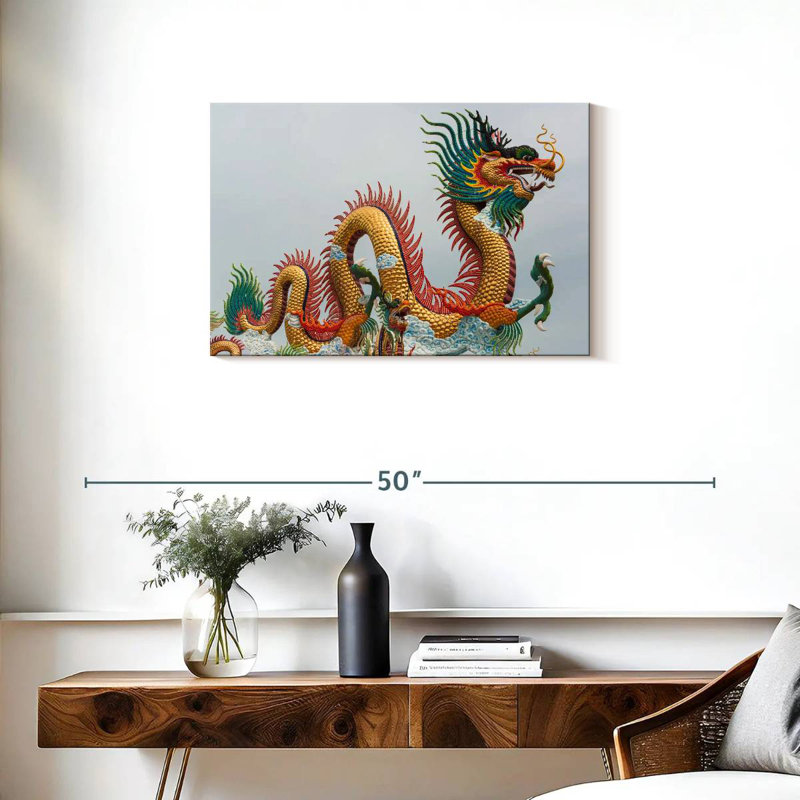 Kelan Korean Dragon, 20" H x 30" W