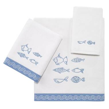 Zoomie Kids Constantia Kids Luxury Shark Turkish Cotton Hand Towel &  Reviews