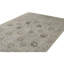 Tapis gris / noir noué à la main de conception unique 7 pi 9 po x 10 pi
