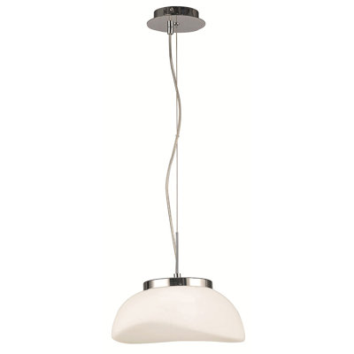 Shantris 1 - Light Polished Chrome Unique/Statement Pendant