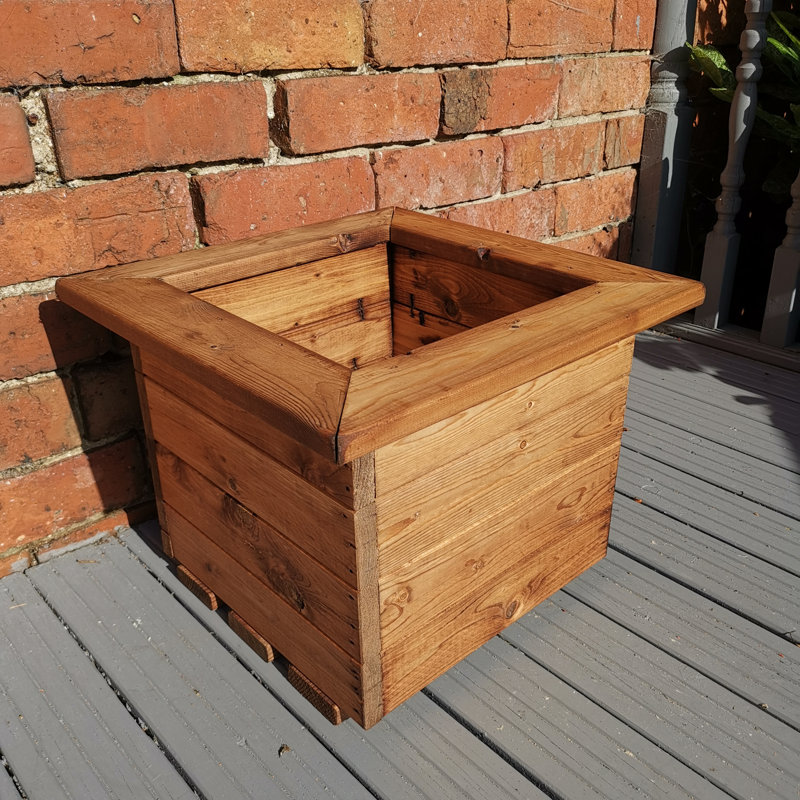 Anaum Wood Planter Box