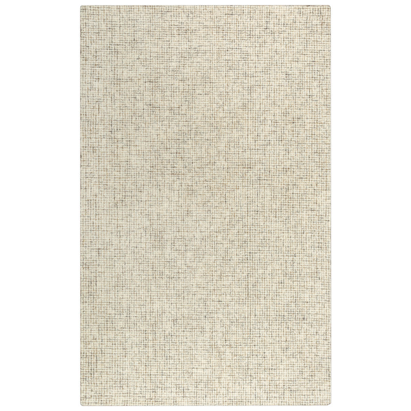 Tapis en laine touffeté à la main Britley, Rectangulaire 3 pi x 5 pi