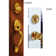 Handleset with Deadbolt and Door and Rosette